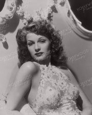 Rita Hayworth Smoldering Glamour 1942 by HURRELL | Hollywood Pinups Color Prints
