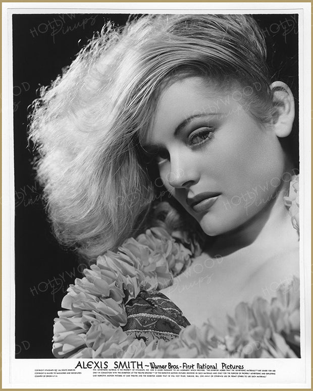 Alexis Smith Smoldering Glamour 1942 | Hollywood Pinups Color Prints