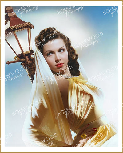 Ann Miller Femme Fatale by NED SCOTT 1945 | Hollywood Pinups Color Prints