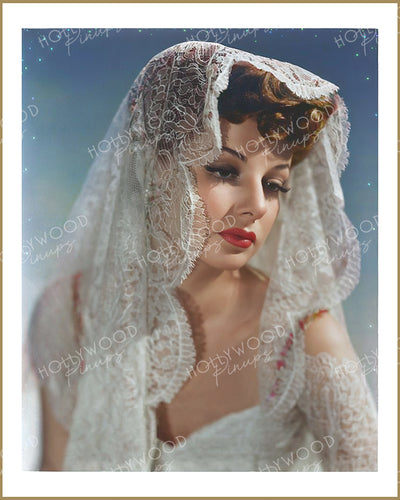 Ann Sheridan Enchanting Lace by MADISON LACY 1941 | Hollywood Pinups Color Prints