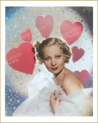 Ann Sothern Valentine Beauty 1934 by RAY JONES | Hollywood Pinups Color Prints