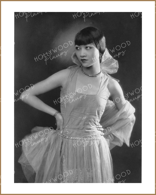 Anna May Wong PAVEMENT BUTTERFLY 1929 | Hollywood Pinups Color Prints