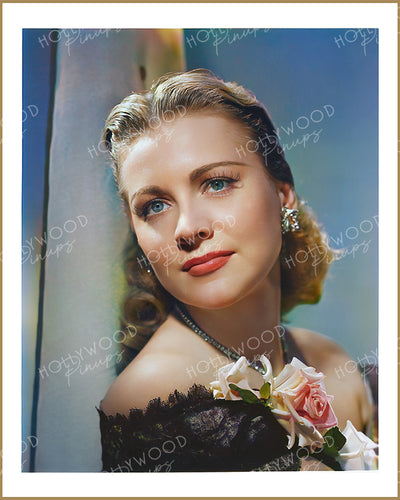Anne Jeffreys Rose Belle by BACHRACH 1947 | Hollywood Pinups Color Prints