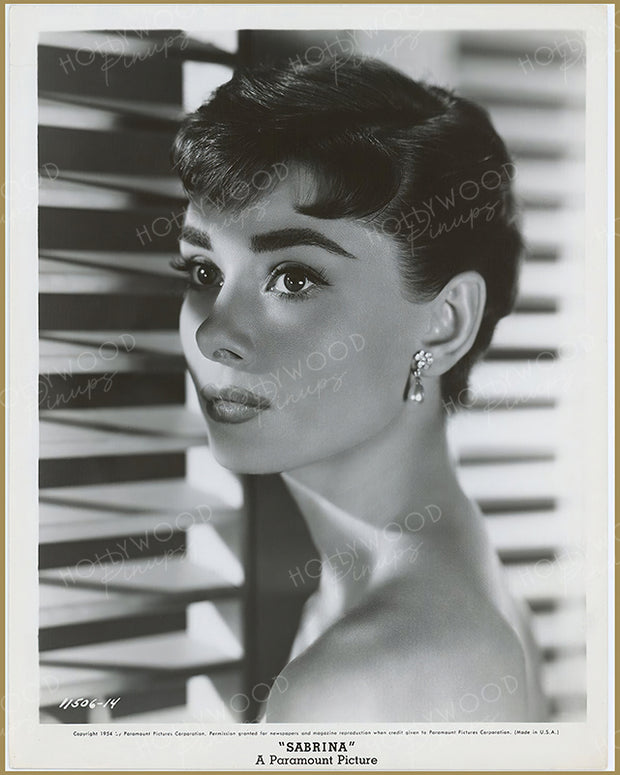 Audrey Hepburn SABRINA 1954 | Hollywood Pinups Color Prints