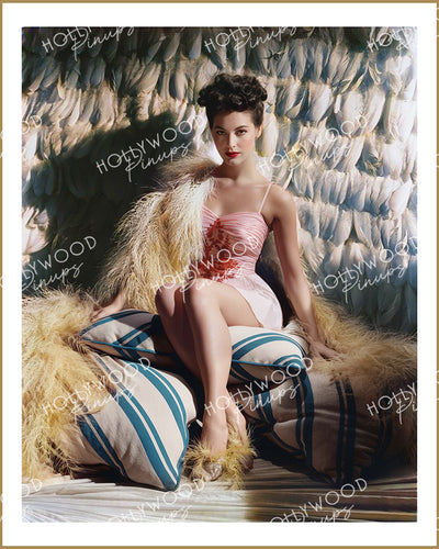 Ava Gardner Feather Fantasy 1944 | Hollywood Pinups Color Prints