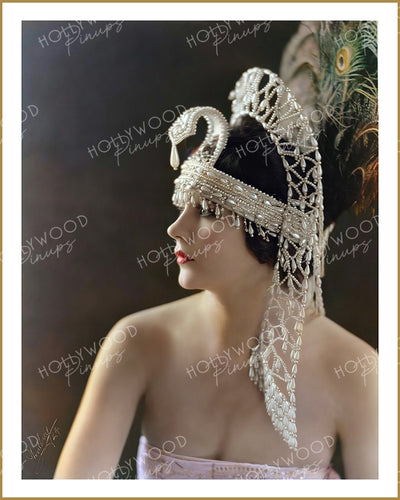 Barbara La Marr by WOODBURY LA 1922 | Hollywood Pinups Color Prints