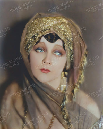Barbara La Marr Veiled Vamp 1923 | Hollywood Pinups Color Prints