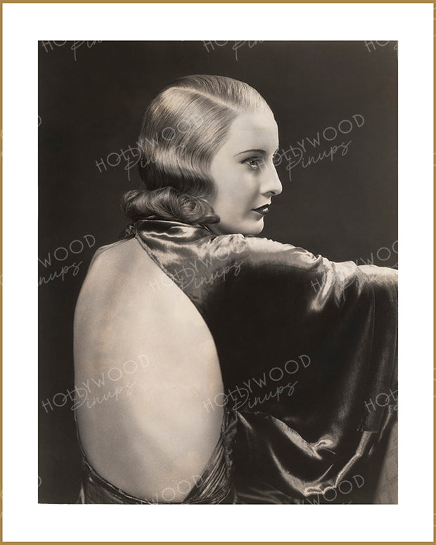 Barbara Stanwyck in BABY FACE 1933 | Hollywood Pinups Color Prints