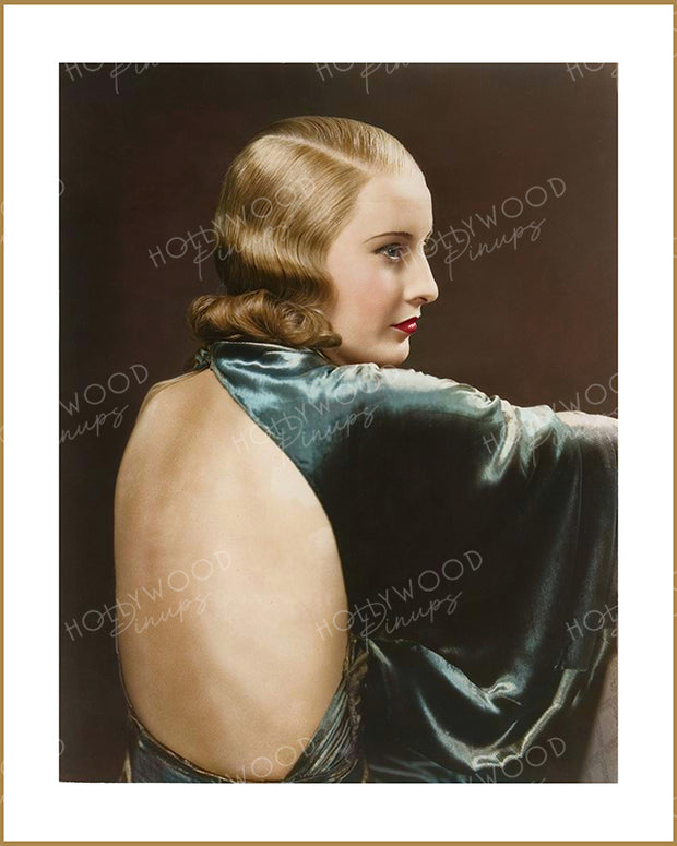 Barbara Stanwyck in BABY FACE 1933 | Hollywood Pinups Color Prints