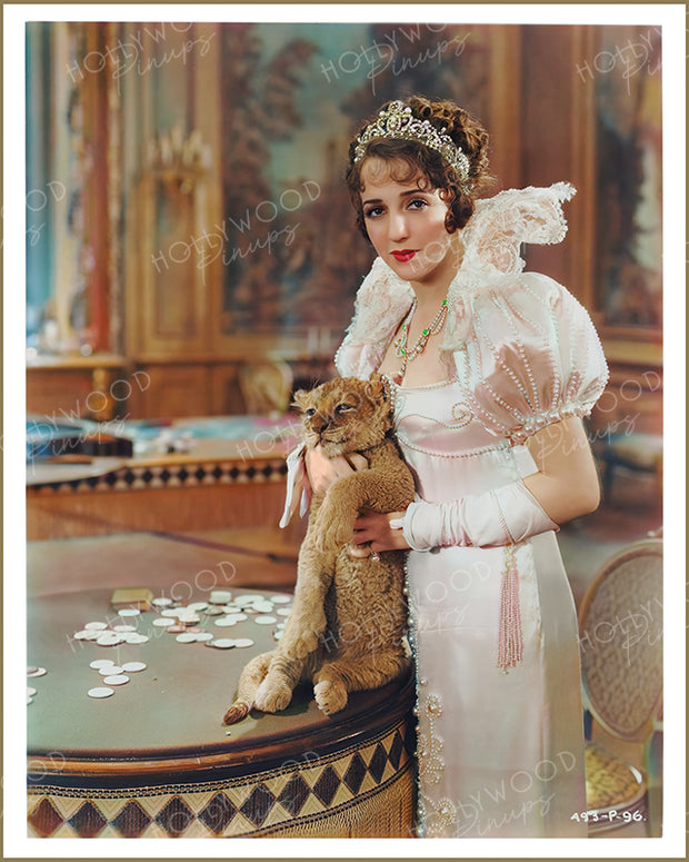 Bebe Daniels DIXIANA 1930 Lion Cub | Hollywood Pinups Color Prints