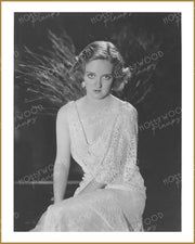 Bette Davis Elegant Lace 1931 | Hollywood Pinups Color Prints