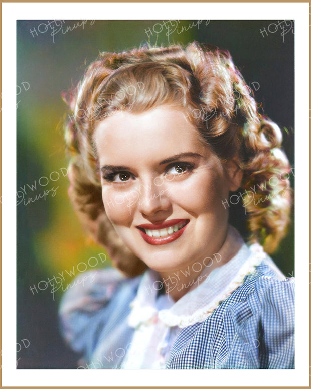 Brenda Joyce Radiant Smile 1942 | Hollywood Pinups Color Prints