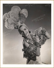 Carmen Miranda Dazzling Showgirl 1941 | Hollywood Pinups Color Prints