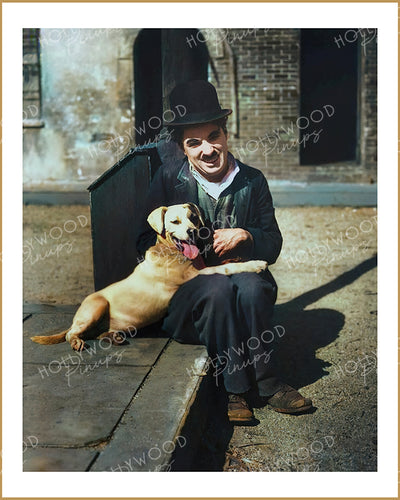 Charlie Chaplin A DOG’S LIFE 1918 | Hollywood Pinups Color Prints