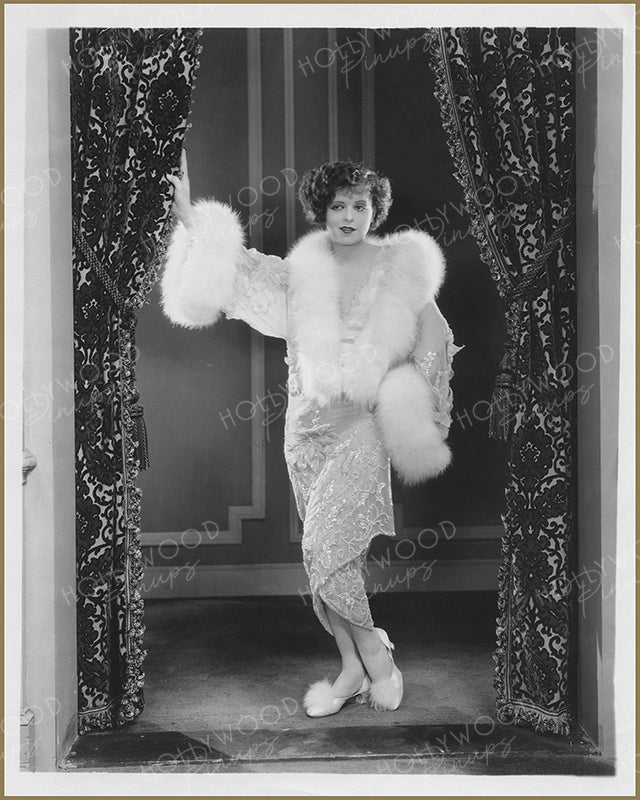 chinese dress ladies Clara Bow GET YOUR MAN 1927 Chiffon Negligee