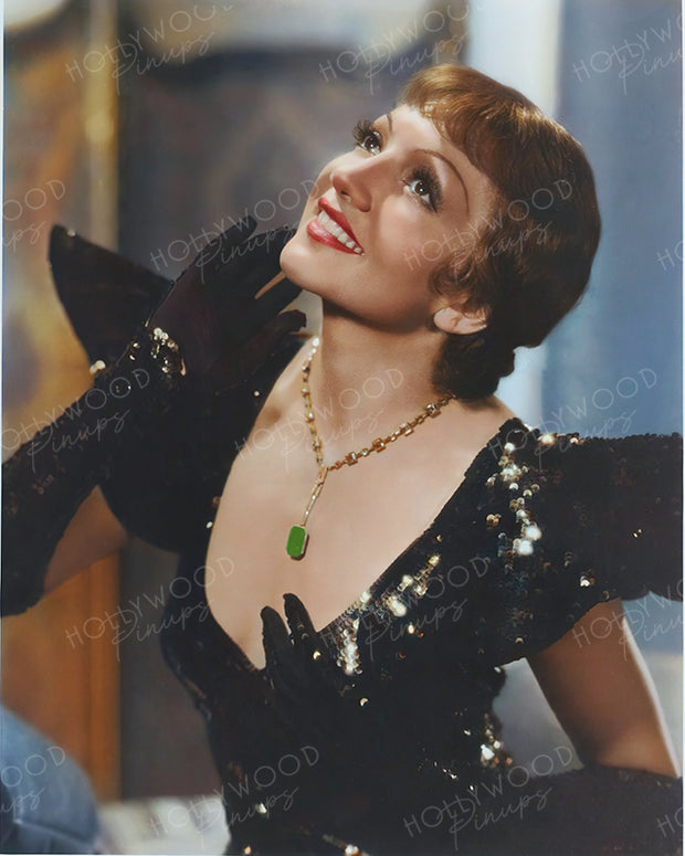 Claudette Colbert TORCH SINGER 1933 | Hollywood Pinups Color Prints