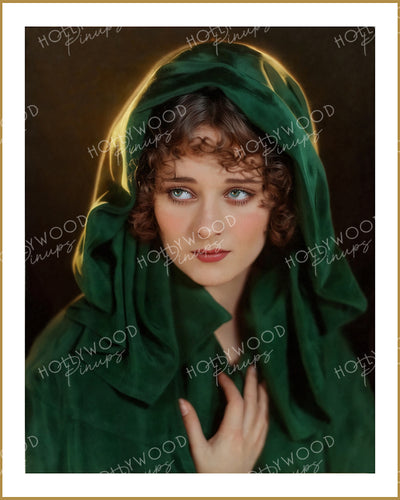 Dolores Costello GLORIOUS BETSY 1928 Caped Hood | Hollywood Pinups Color Prints