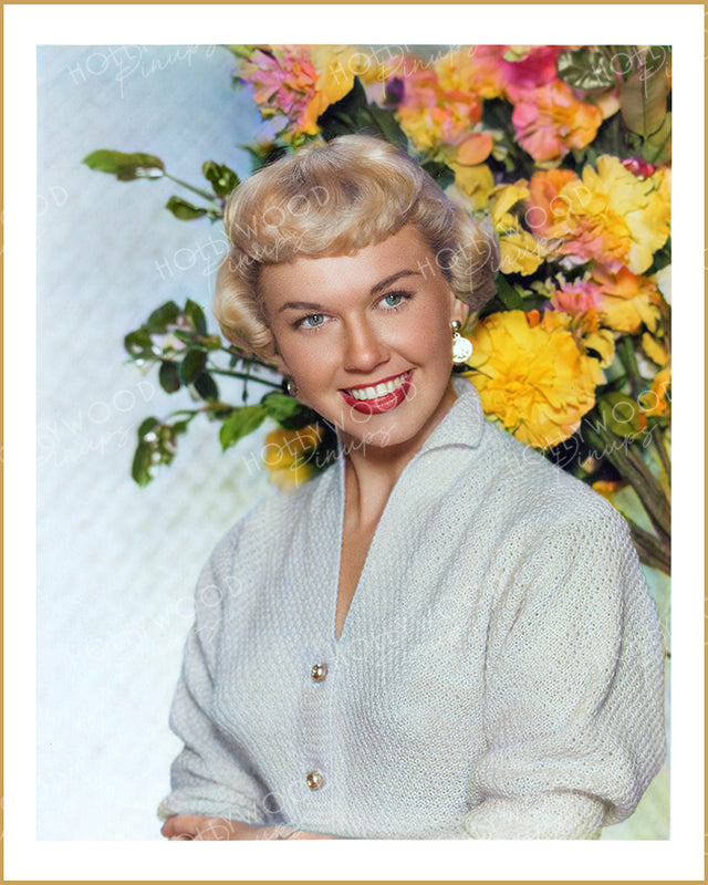 ☆☆☆ページDORIS アンティーク ヴィンテージ レトロ モダン Doris Day by BERT SIX 1951 | Hollywood Pinups Color Prints