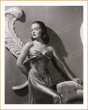 Dorothy Hart Slinky Gown 1948 | Hollywood Pinups Color Prints