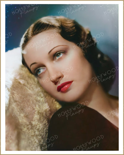 Dorothy Lamour Dewy Daydream by RICHEE 1937 | Hollywood Pinups Color Prints