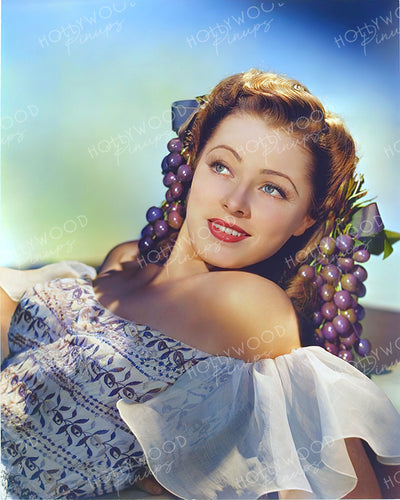 Eleanor Parker CONFLICT 1945 by Bert Six | Hollywood Pinups Color Prints