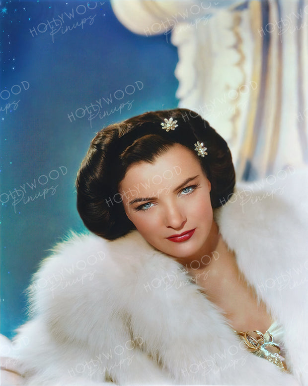 Ella Raines Glamour Vision 1944 by RAY JONES | Hollywood Pinups Color Prints