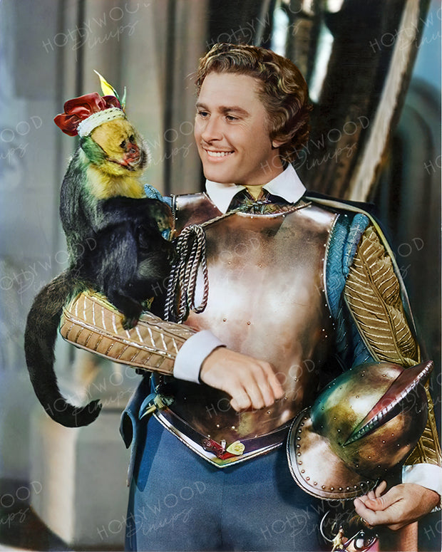 Errol Flynn THE SEAK HAWK 1940 by Elmer Fryer | Hollywood Pinups Color Prints