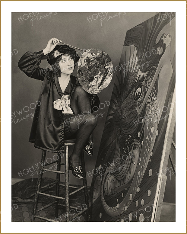 Fay Wray MYSTIC MERMAID 1925 | Hollywood Pinups Color Prints
