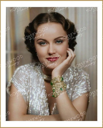 Fay Wray WHITE LIES 1934 by LIPPMAN | Hollywood Pinups Color Prints