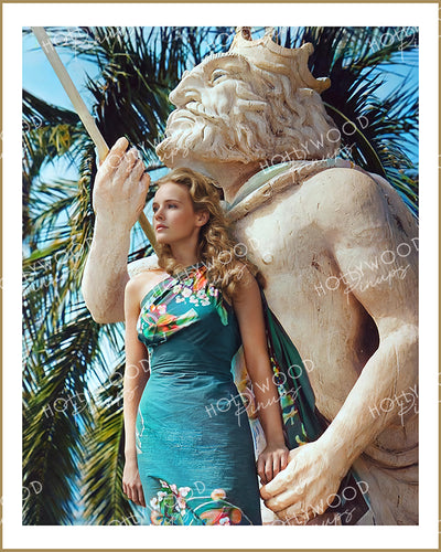 Frances Farmer EBB TIDE 1937 Ancient Statue | Hollywood Pinups Color Prints