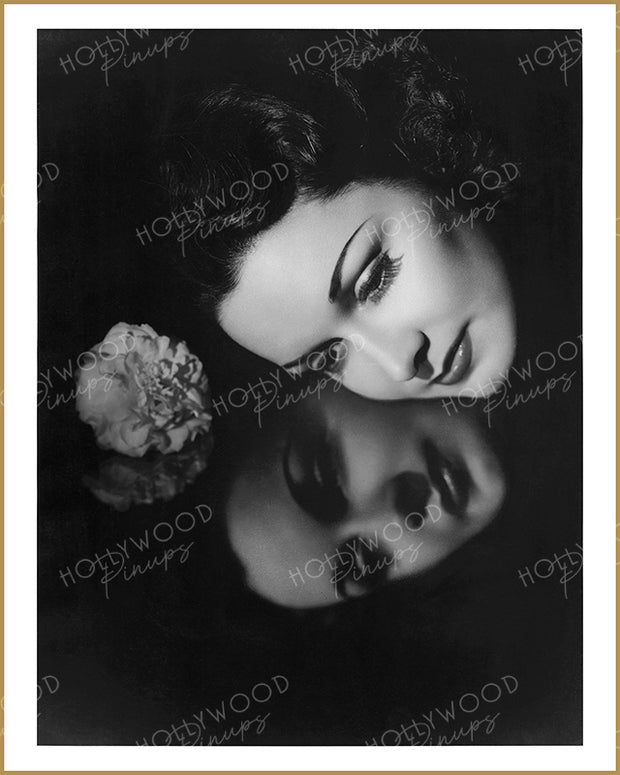 Gail Patrick Mirror Dream by ENGSTEAD HIGGINS 1940 | Hollywood Pinups Color Prints