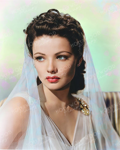 Gene Tierney RINGS ON HER FINGERS 1942 | Hollywood Pinups Color Prints