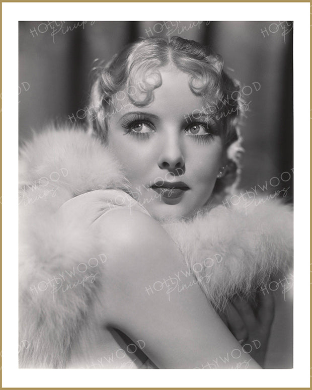 Ida Lupino Exquisite Blonde 1935 | Hollywood Pinups Color Prints