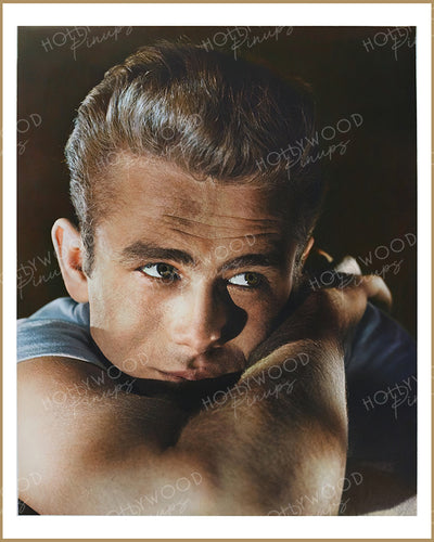 James Dean Intimate Closeup 1954 | Hollywood Pinups Color Prints
