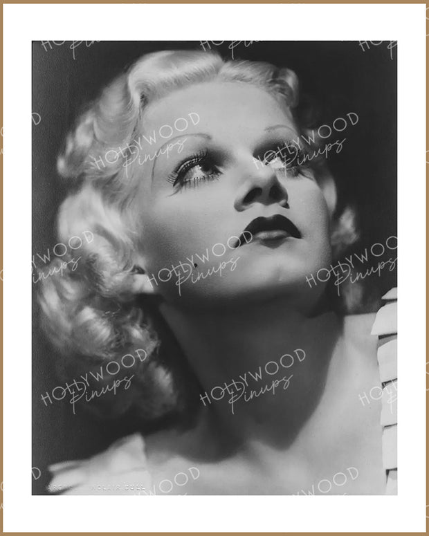 Jean Harlow Blonde Angel by CLARENCE BULL 1934 | Hollywood Pinups Color Prints