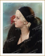 Jean Harlow Deco Profile by PACH BROS 1930 | Hollywood Pinups Color Prints