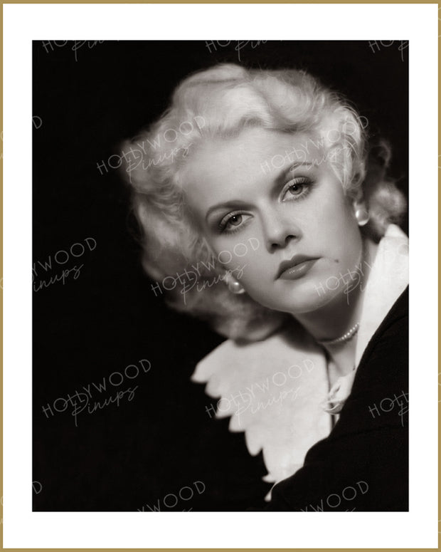 Jean Harlow Dewy Daydream 1931 | Hollywood Pinups Color Prints