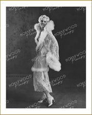 Jean Harlow Elegant Attire 1929 | Hollywood Pinups Color Prints