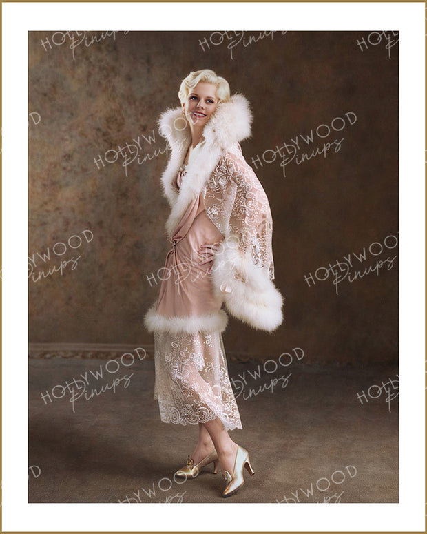 Jean Harlow Elegant Attire 1929 | Hollywood Pinups Color Prints