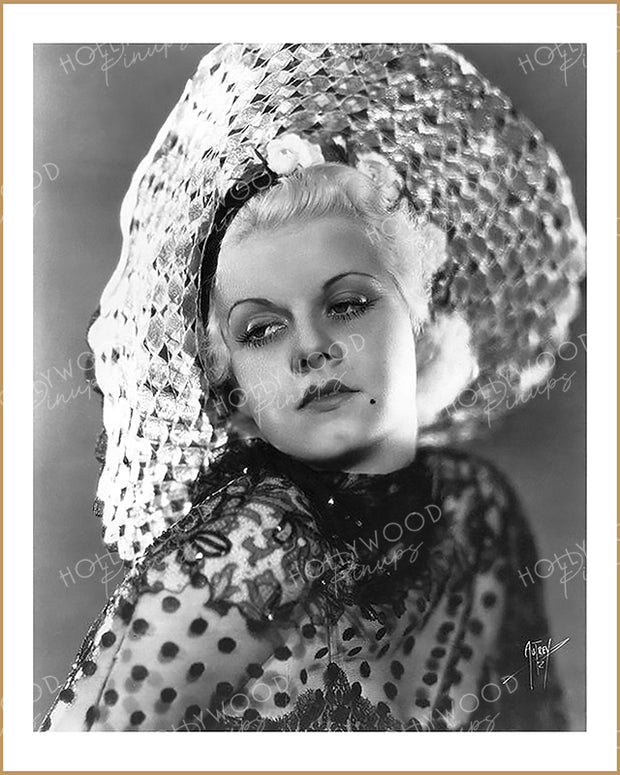 Jean Harlow by MAX MUNN AUTREY 1931 | Hollywood Pinups Color Prints