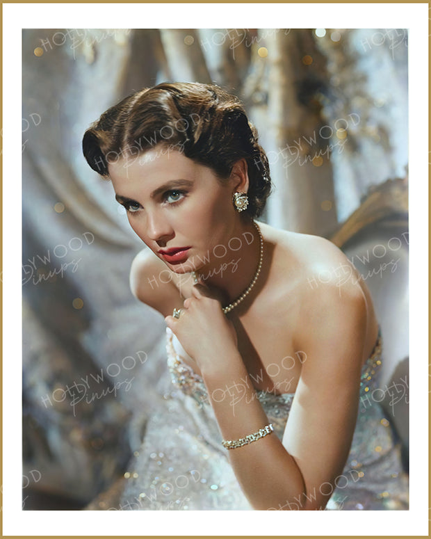 Jean Simmons by ERNEST BACHRACH 1951 | Hollywood Pinups Color Prints