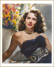 Jinx Falkenburg THE GAY SENORITA 1945 by CRONENWETH | Hollywood Pinups Color Prints
