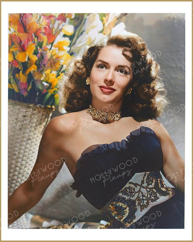 Jinx Falkenburg THE GAY SENORITA 1945 by CRONENWETH | Hollywood Pinups Color Prints