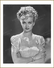 Joan Bennett Romantic Hairdress 1938 | Hollywood Pinups Color Prints