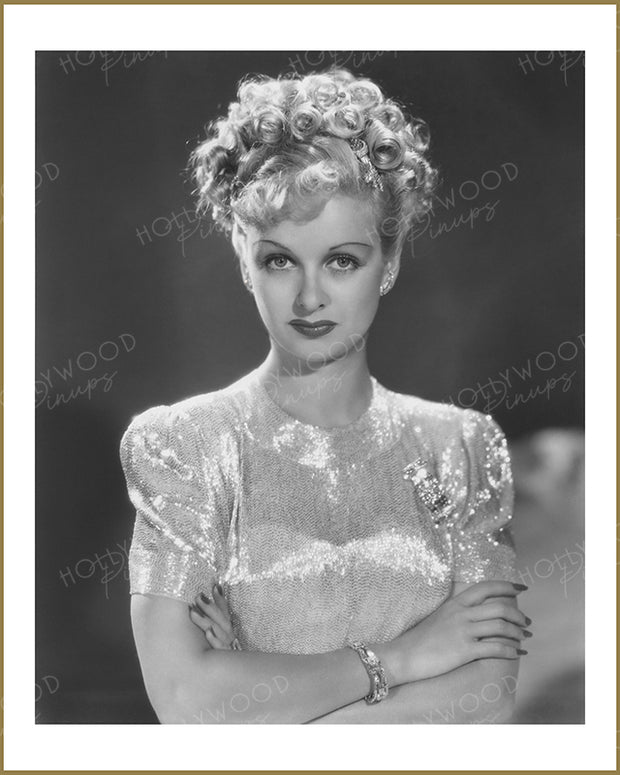 Joan Bennett Romantic Hairdress 1938 | Hollywood Pinups Color Prints