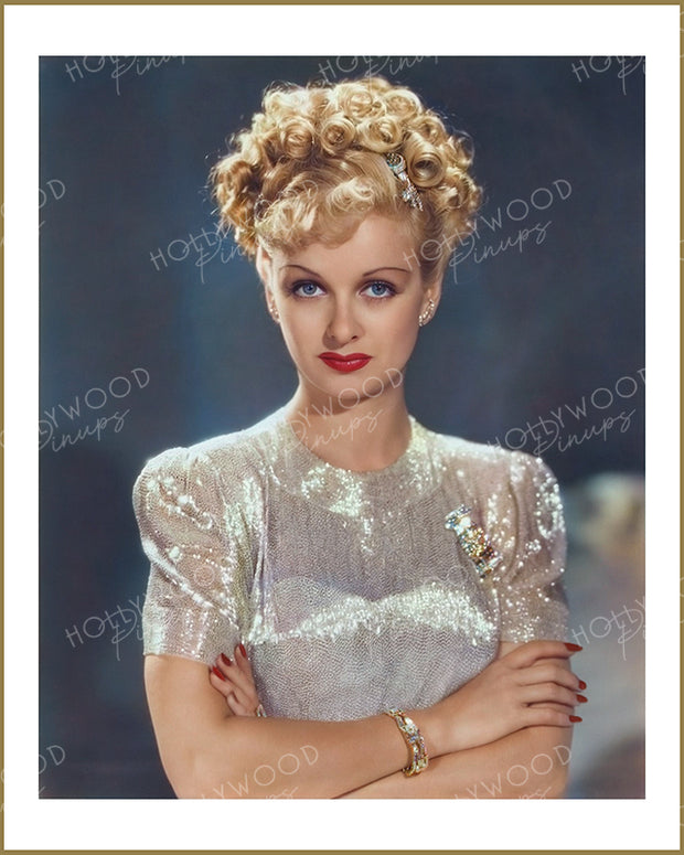 Joan Bennett Romantic Hairdress 1938 | Hollywood Pinups Color Prints