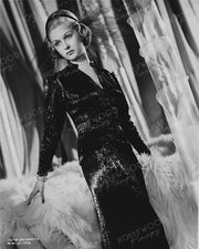Joan Bennett VOGUES OF 1938 Sequin Dress | Hollywood Pinups Color Prints