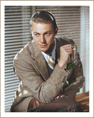 Jon Hall Slick Pose 1936 | Hollywood Pinups Color Prints
