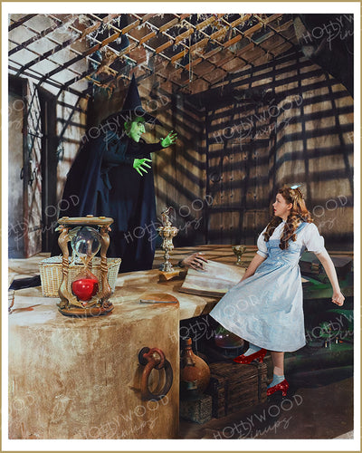 Judy Garland & Margaret Hamilton THE WIZARD OF OZ 1939 | Hollywood Pinups Color Prints