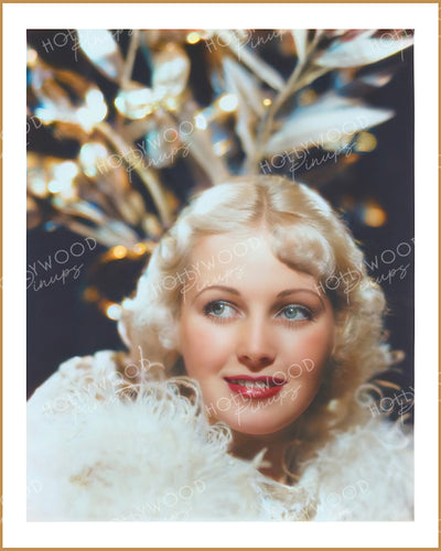 June Lang Luminous Angel by OTTO DYAR 1935 | Hollywood Pinups Color Prints